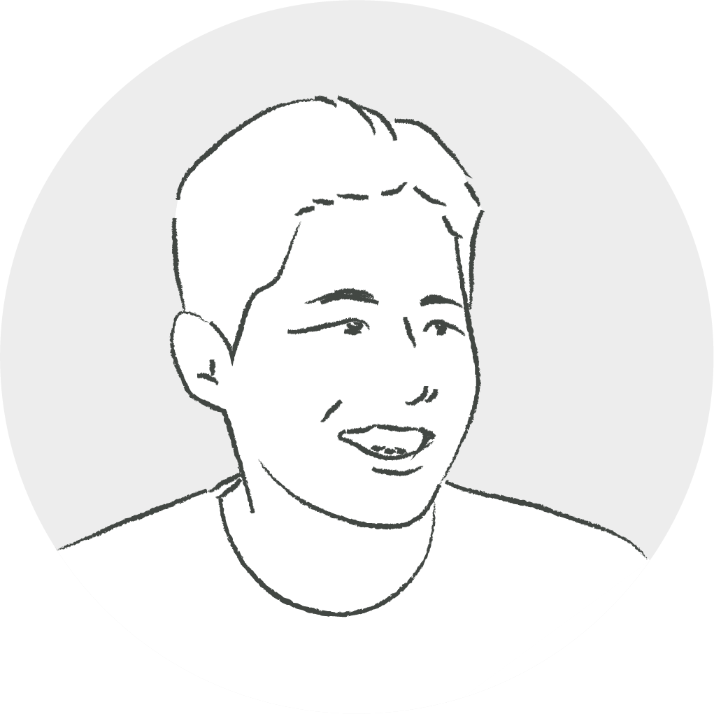 窪田蒼起の似顔絵